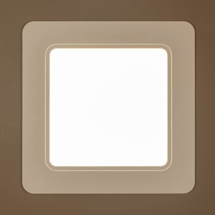LED Badezimmer-Einbauleuchte TAVO LED/5W/230V 3000/4000/6000K 9,5x9,5 cm IP44 weiß