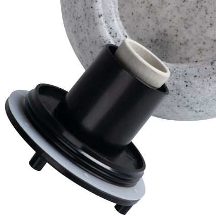 Lampada da esterno STONO 1xE27/15W/230V Ø 23 cm IP65