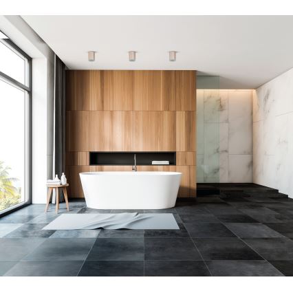 Badezimmer-Spotleuchte AQILO 1xGU10/7W/230V IP65 beige