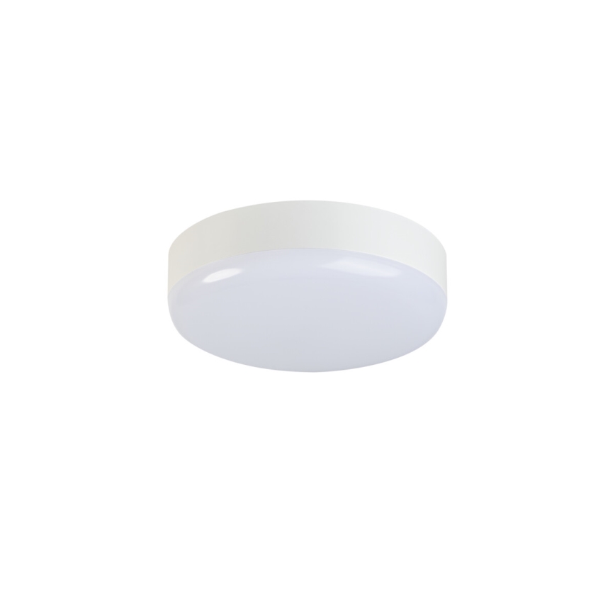 Plafoniera LED tecnica con sensore di movimento IPER LED/19W/230V IK10 IP65 arrotondato bianco