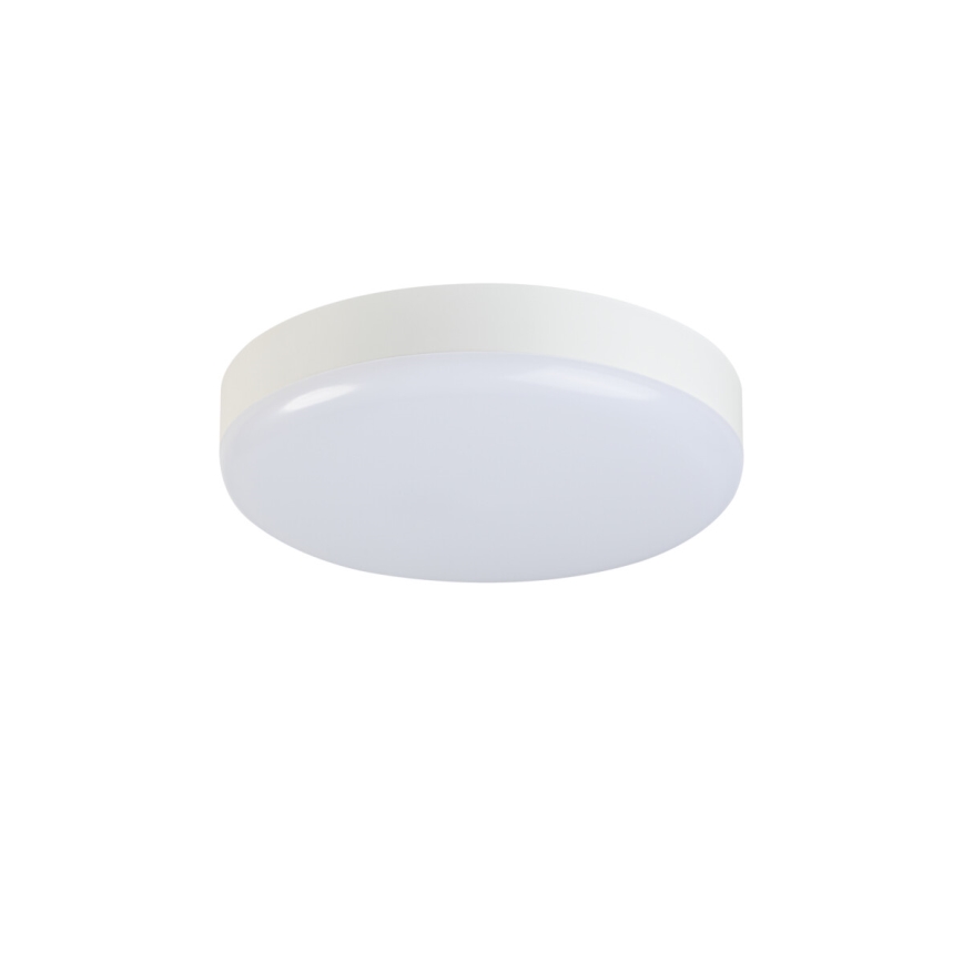 Plafoniera LED tecnica con sensore di movimento IPER LED/26W/230V IK10 IP65 arrotondato bianco