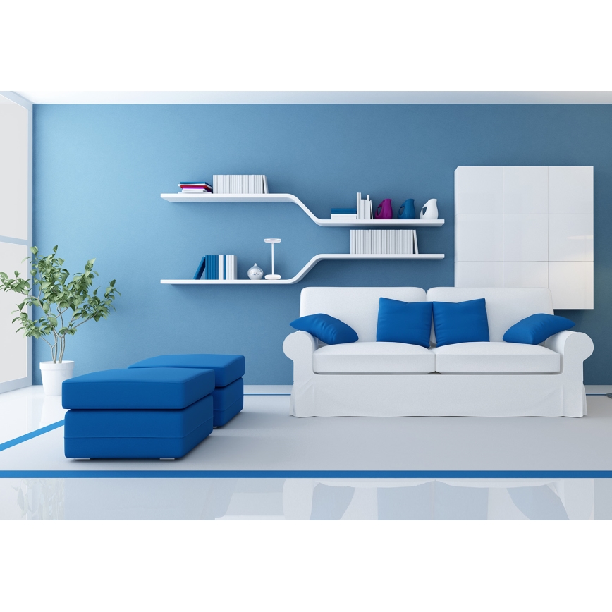 Kanlux 37310 - Lampada ricaricabile dimmerabile FLUXY LED/1,7W/1800 mAh IP44 bianco