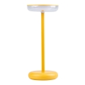 Kanlux 37314 - Dimmbare aufladbare LED-Leuchte FLUXY LED/1,7W/1800 mAh IP44 gelb