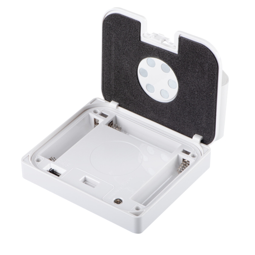 LED-Einbauleuchte IRS mit Bewegungs- und Dämmerungssensor LED/0,3W/3xAAA IP54 weiß