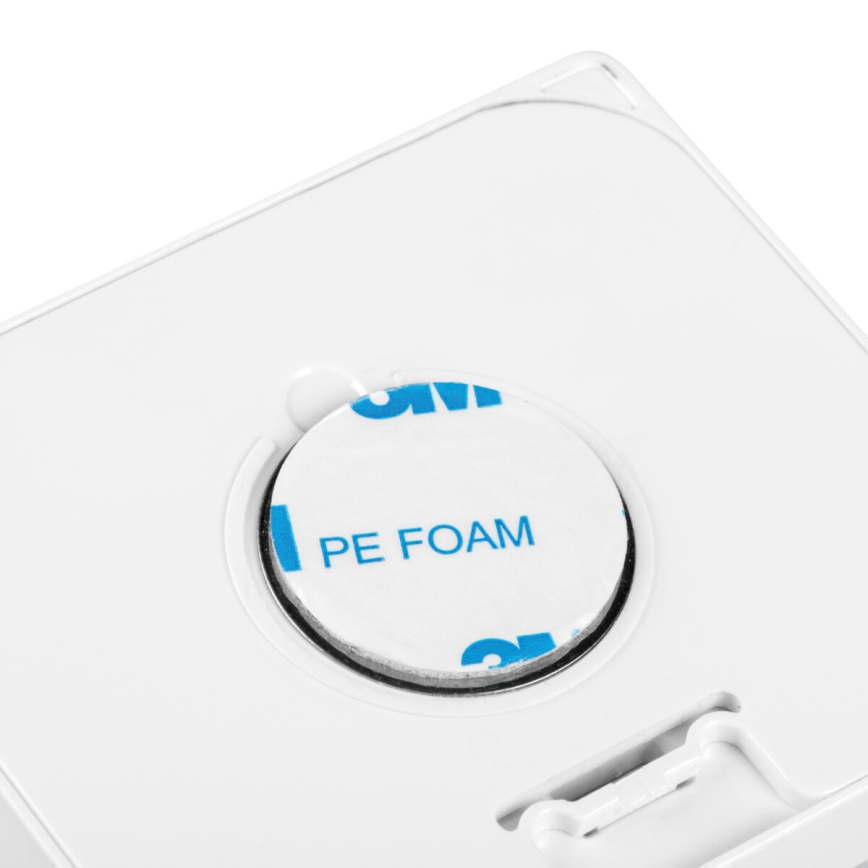 LED-Einbauleuchte IRS mit Bewegungs- und Dämmerungssensor LED/0,3W/3xAAA IP54 weiß