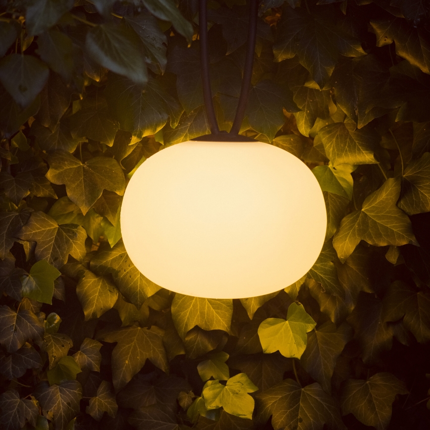 LED Dimmerabile per esterni rechargeable Lampada a sospensione STONO LED/1W/3000 mAh IP54