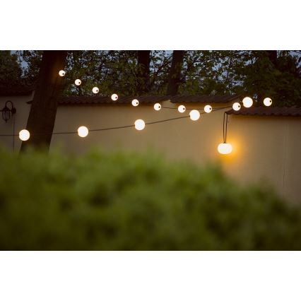 LED Dimmerabile per esterni rechargeable Lampada a sospensione STONO LED/1W/3000 mAh IP54