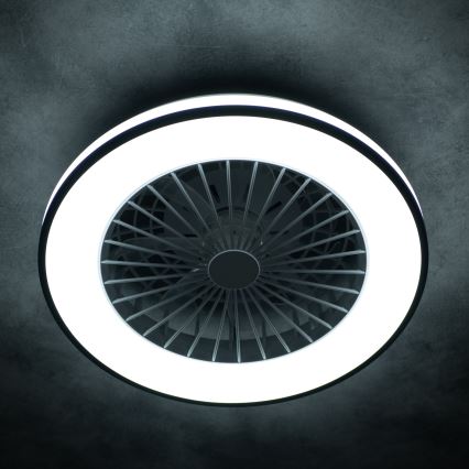 LED Plafoniera dimmerabile con ventilatore PLAVE LED/48W/230V 3000/4000/6500K + telecomando