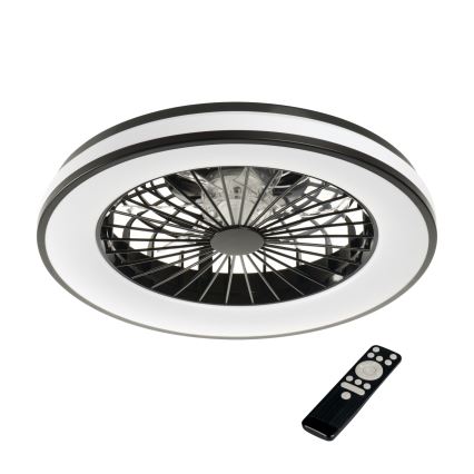 Plafonnier RGBW à intensité variable avec ventilateur PLAVE LED/48W/230V 3000/4000/6500K + télécommande