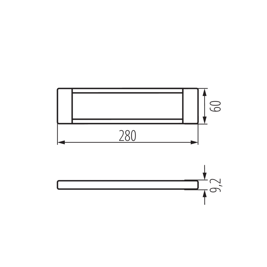 Éclairage de meubles à intensité variable DAXA LED/5W/24V 3000/4000/5500K