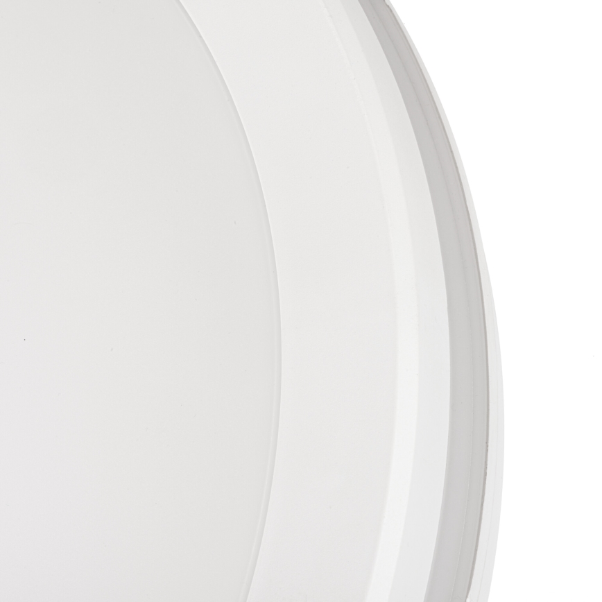 Plafoniera LED da esterno BENO ECO LED/12W/230V 3000/4000/6500K diametro 20 cm IP65 bianco