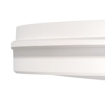 Plafoniera LED da esterno BENO ECO LED/12W/230V 3000/4000/6500K diametro 20 cm IP65 bianco
