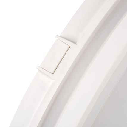 Plafoniera LED da esterno BENO E LED/20W/230V 3000/4000/6500K diametro 20 cm IP65 bianco
