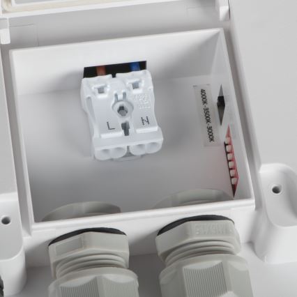 LED-Deckenleuchte für den Außenbereich mit Bewegungssensor BENO LED/12/18W/230V 3000/3500/4000K IP65 weiß eckig
