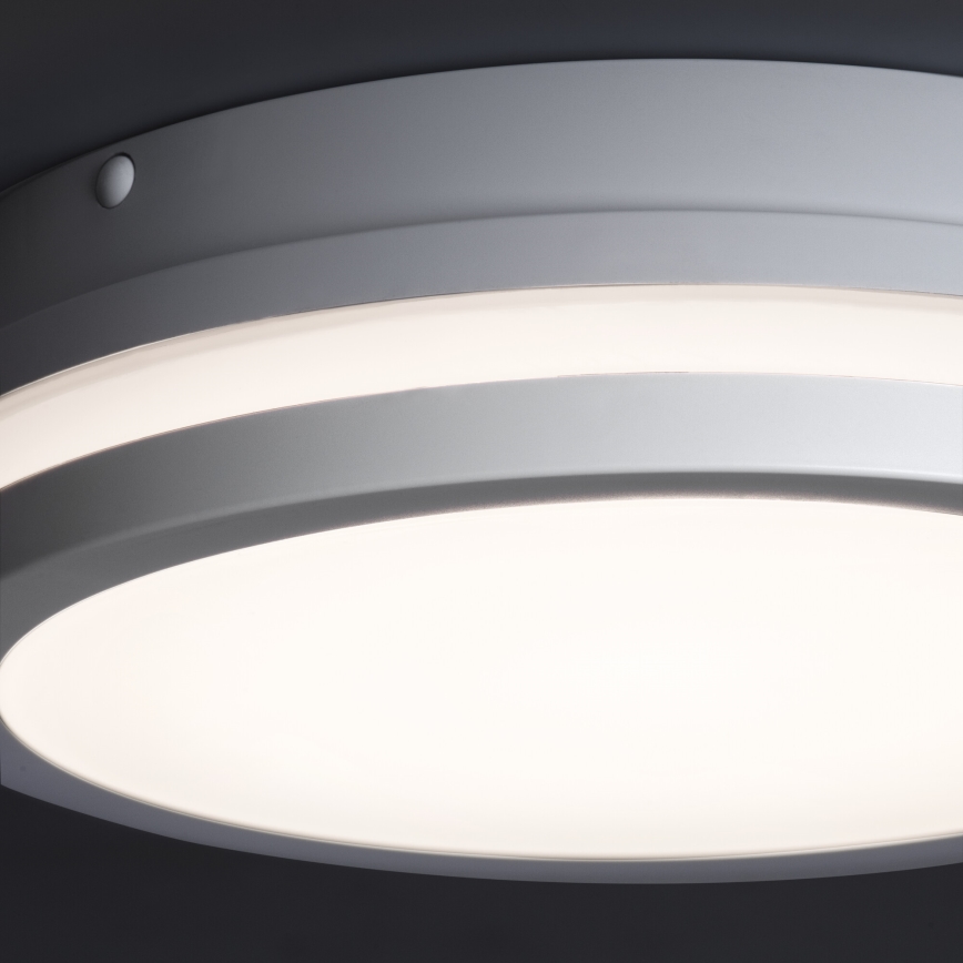Plafoniera LED da esterno BENO LED/12/18W/230V 3000/3500/4000K IP65 bianco arrotondato
