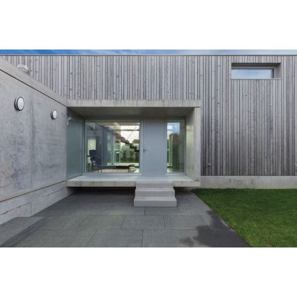 Plafonnier extérieur avec détecteur de mouvement BENO LED/12/18W/230V 3000/3500/4000K IP65 anthracite arrondi