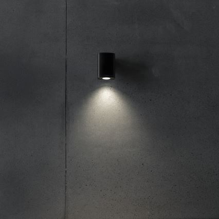 Applique da esterno ZEVI 1xGU10/10W/230V IP54 nero