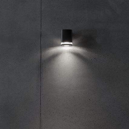 Applique da esterno ZEVI 1xGU10/10W/230V IP54 nero