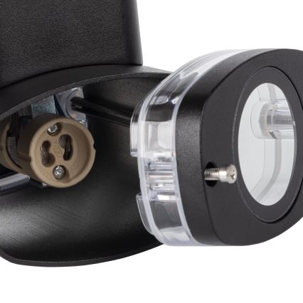 Applique da esterno ZEVI 1xGU10/10W/230V IP54 nero