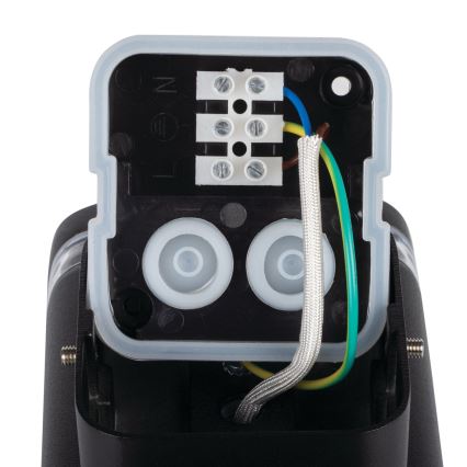 Applique da esterno ZEVI 1xGU10/10W/230V IP54 nero