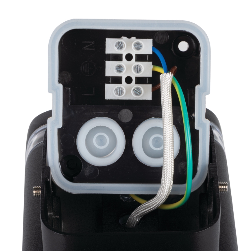 Applique da esterno ZEVI 1xGU10/10W/230V IP54 nero