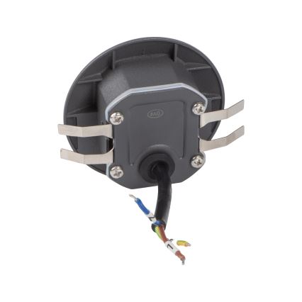 Luminaire d'escalier LED avec détecteur de mouvement et détecteur crépusculaire EXIN LED/2,5W/230V 3000K IP65 anthracite rond