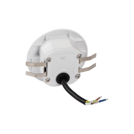 Lampada per scale LED con sensore di movimento e sensore crepuscolare EXIN LED/2,5W/230V 4000K IP65 bianca rotonda