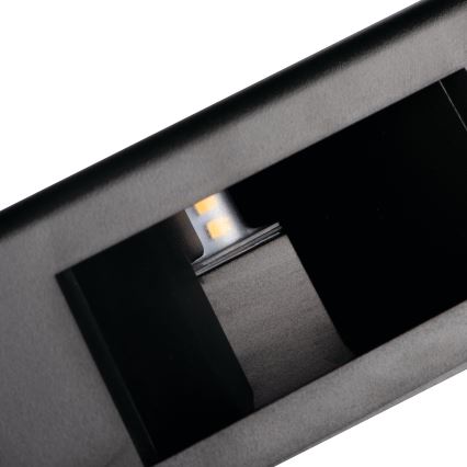LED-Außenwandleuchte REFAZI LED/6W/230V IP54 schwarz