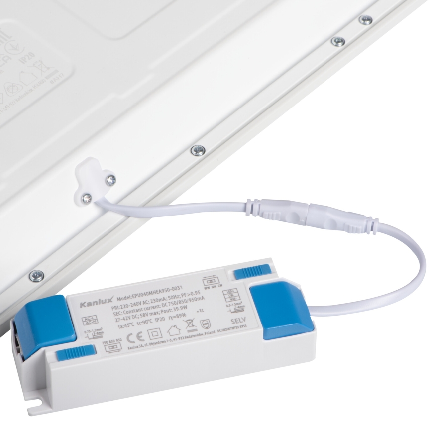 Pannello LED da incasso BLINGO AIO LED/38W/230V 3000/4000/6500K 120x30 cm CRI 90