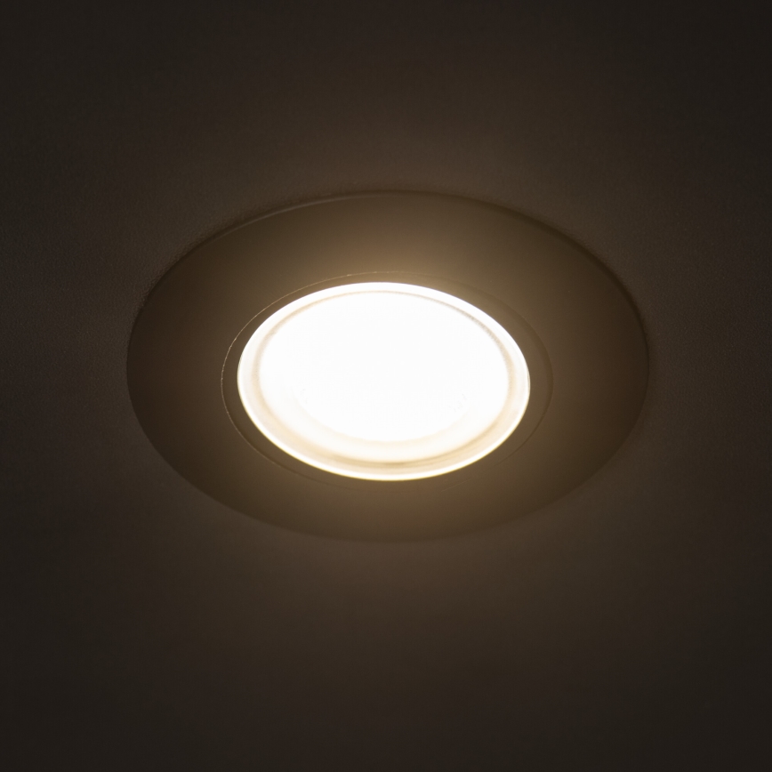 Faretto da incasso LED FIZU/4W/230V 3000/4000/6500K nero