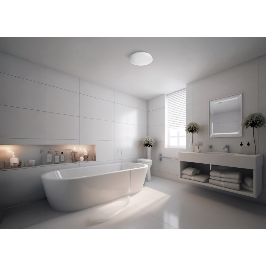 Plafonnier LED pour salle de bains ENELO LED/10W/230V Ø 24 cm IP44