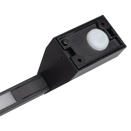 Applique murale extérieure LED YALTE LED/12W/230V 3000/4000/6500K 123 cm IP54 noire