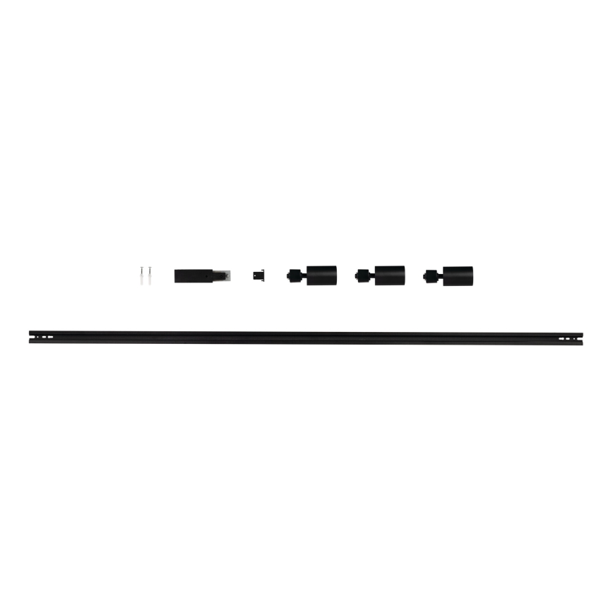 Spot pour rail ALTEAR 3xGU10/10W/230V 1,5 m noir