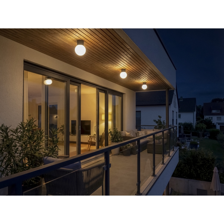 Spot d'extérieur STONO 1xE27/15W/230V IP65 anthracite