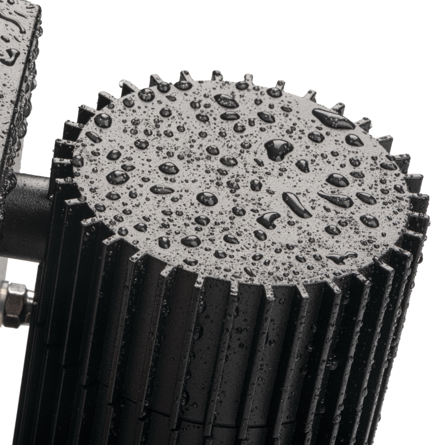 Außenleuchte RADILO 1xGU10/11W/230V 50 cm IP44 schwarz