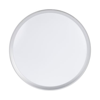 LED-dimmbare Deckenleuchte LIXAN LED/65W/230V 3000-6500K pr. 48,6 cm weiß/silber + Fernbedienung