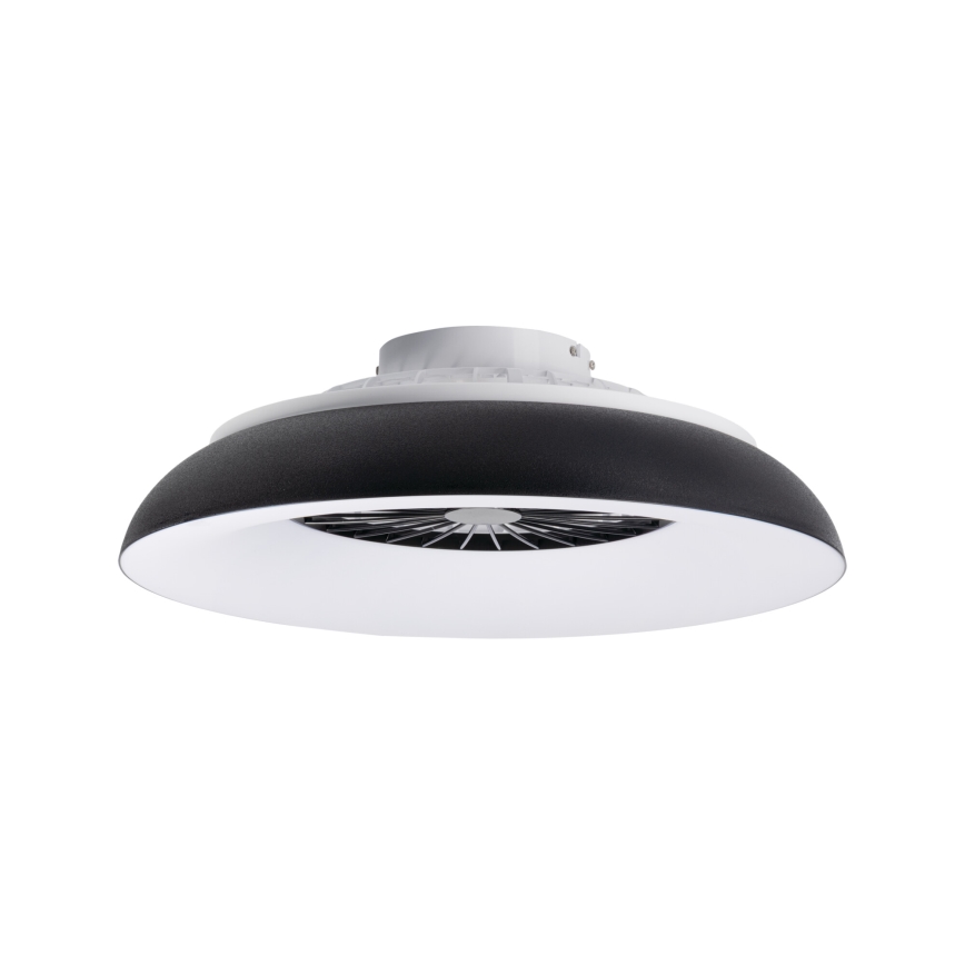 Plafoniera LED RGBW dimmerabile con ventilatore PLAVE PAN LED/48W/230V 3000-6500K Ø 60 cm nero + telecomando