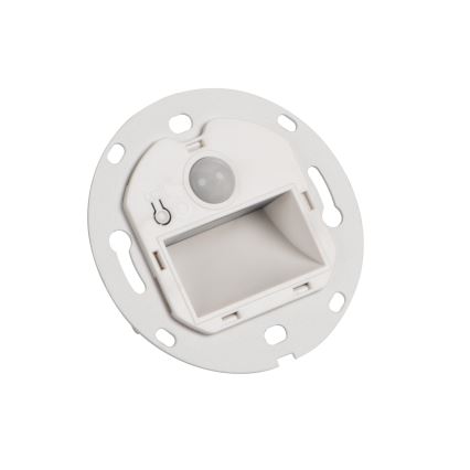 Lampada per scale LED con sensore di movimento e crepuscolare MAGNIK LED/1,7W/230V 2700/3300/3900/4600/5700K nera squadrata