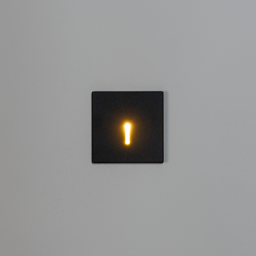 LED-Treppenleuchte MAGNIK LED/1,7W/230V 2700/3300/3900/4600/5700K schwarz eckig