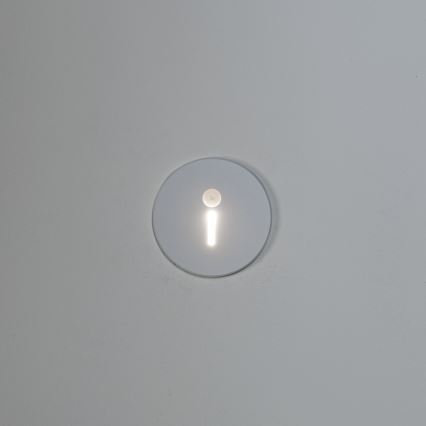 Lampada LED per scale con sensore di movimento e sensore crepuscolare MAGNIK LED/1,7W/230V 2700/3300/3900/4600/5700K bianca rotonda