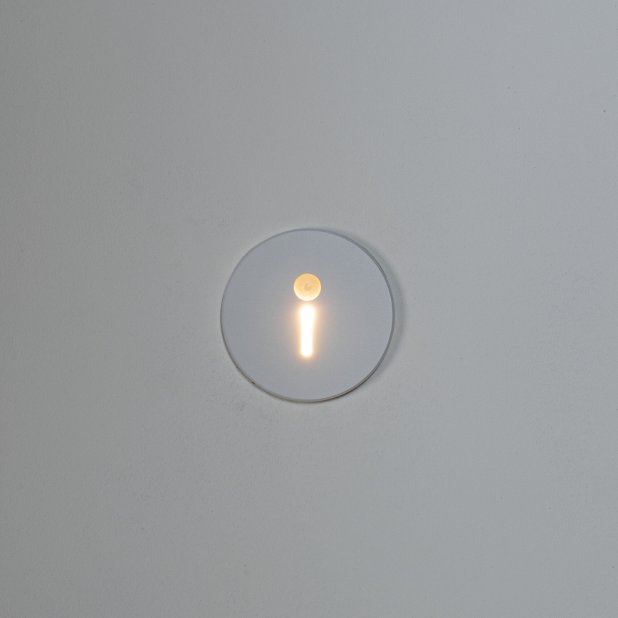 LED-Treppenleuchte mit Bewegungs- und Dämmerungssensor MAGNIK LED/1,7W/230V 2700/3300/3900/4600/5700K weiß rund