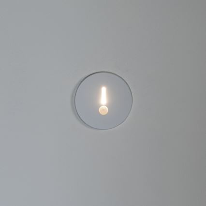 LED-Treppenleuchte mit Bewegungs- und Dämmerungssensor MAGNIK LED/1,7W/230V 2700/3300/3900/4600/5700K weiß rund
