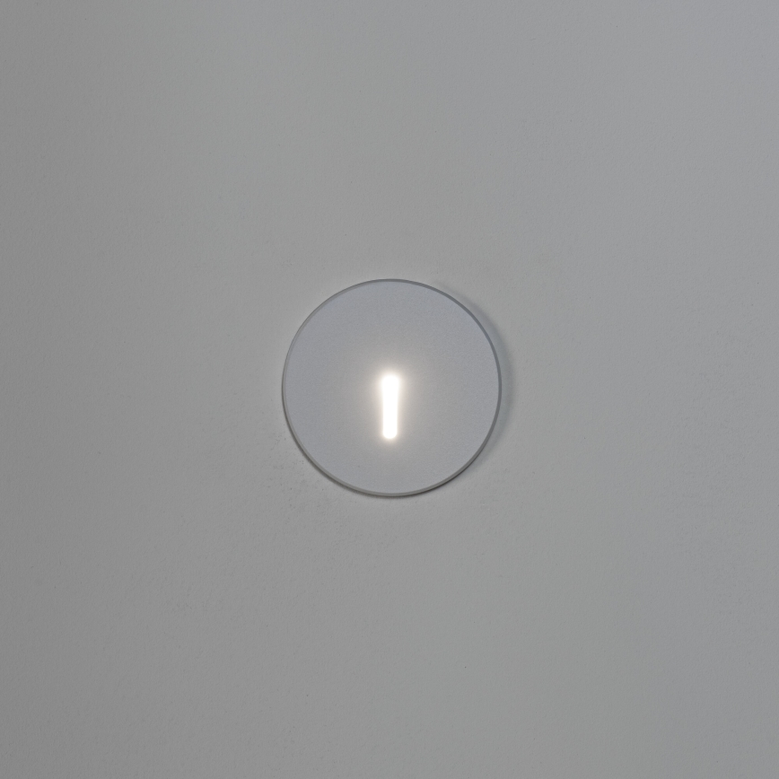 LED Treppenleuchte MAGNIK LED/1,7W/230V 2700/3300/3900/4600/5700K weiß rund