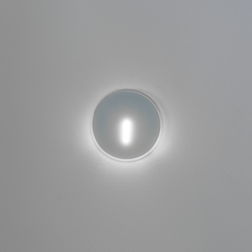 Luminaire d'escalier LED MAGNIK LED/1,7W/230V 2700/3300/3900/4600/5700K blanc rond