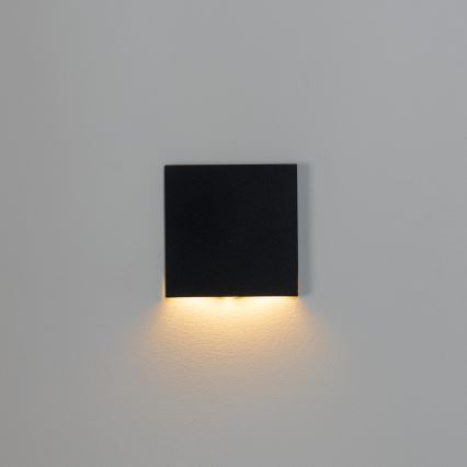 LED Treppenleuchte MAGNIK LED/1,7W/230V 2700/3300/3900/4600/5700K schwarz eckig