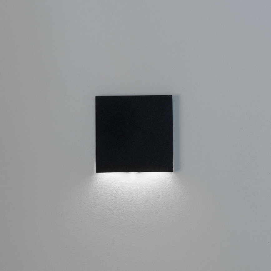 LED Treppenleuchte MAGNIK LED/1,7W/230V 2700/3300/3900/4600/5700K schwarz eckig