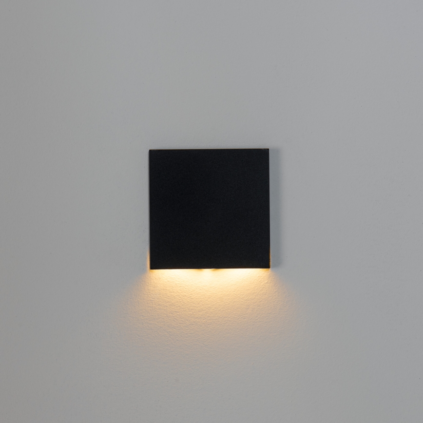Luminaire d'escalier LED MAGNIK LED/1,7W/230V 2700/3300/3900/4600/5700K noir angulaire