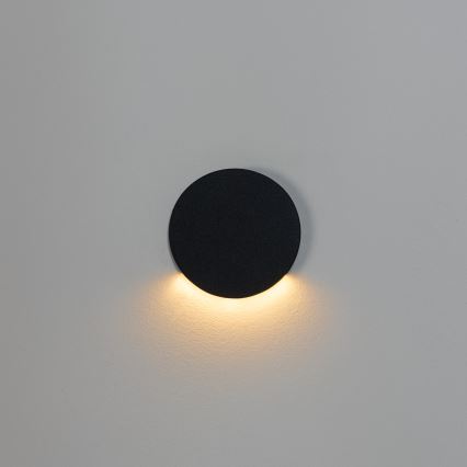 Lampada LED per scale MAGNIK LED/1,7W/230V 2700/3300/3900/4600/5700K nera rotonda