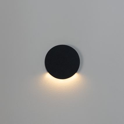 Lampada LED per scale MAGNIK LED/1,7W/230V 2700/3300/3900/4600/5700K nera rotonda
