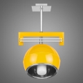 Kemar SG/KU/1/YL - Lampada a sospensione QUARA 1xE27/60W/230V